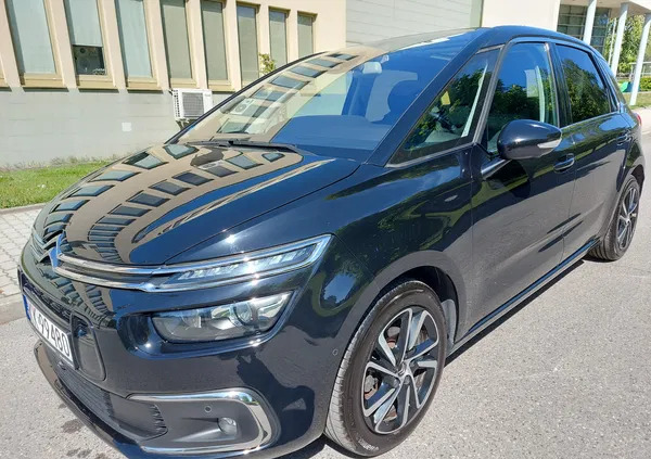 citroen Citroen C4 SpaceTourer cena 52900 przebieg: 129500, rok produkcji 2018 z Kraków